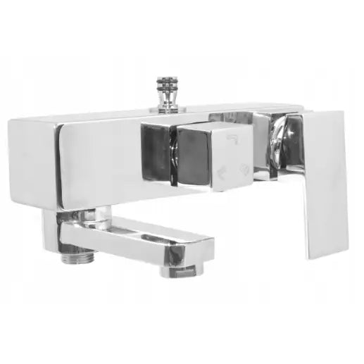 Veggmontert Dusjsett Yoka Home Cube Krom