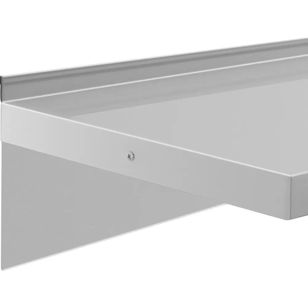 Veggmontert Kjøkken Hylle av Stål Opptil 80 Kg 100 x 40 Cm