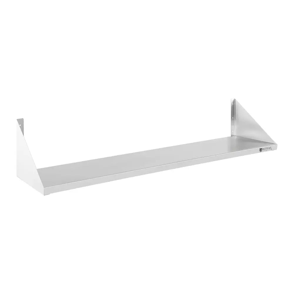 Veggmontert Rustfritt Stål Hylle Enkel 120 Cm