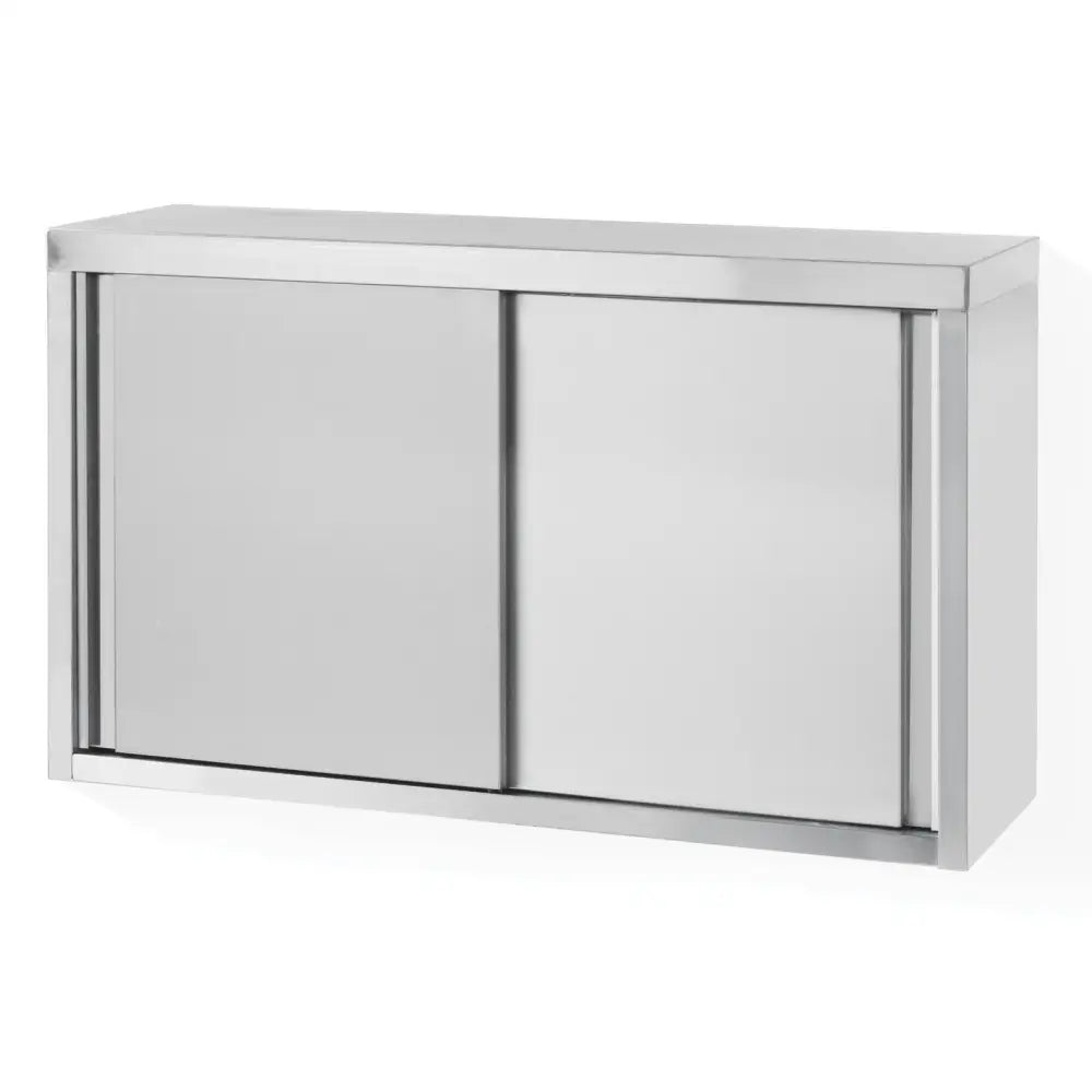 Veggmontert Stål Kjøkkenskap med Skyvedører 120x60x40cm - Hendi 811214