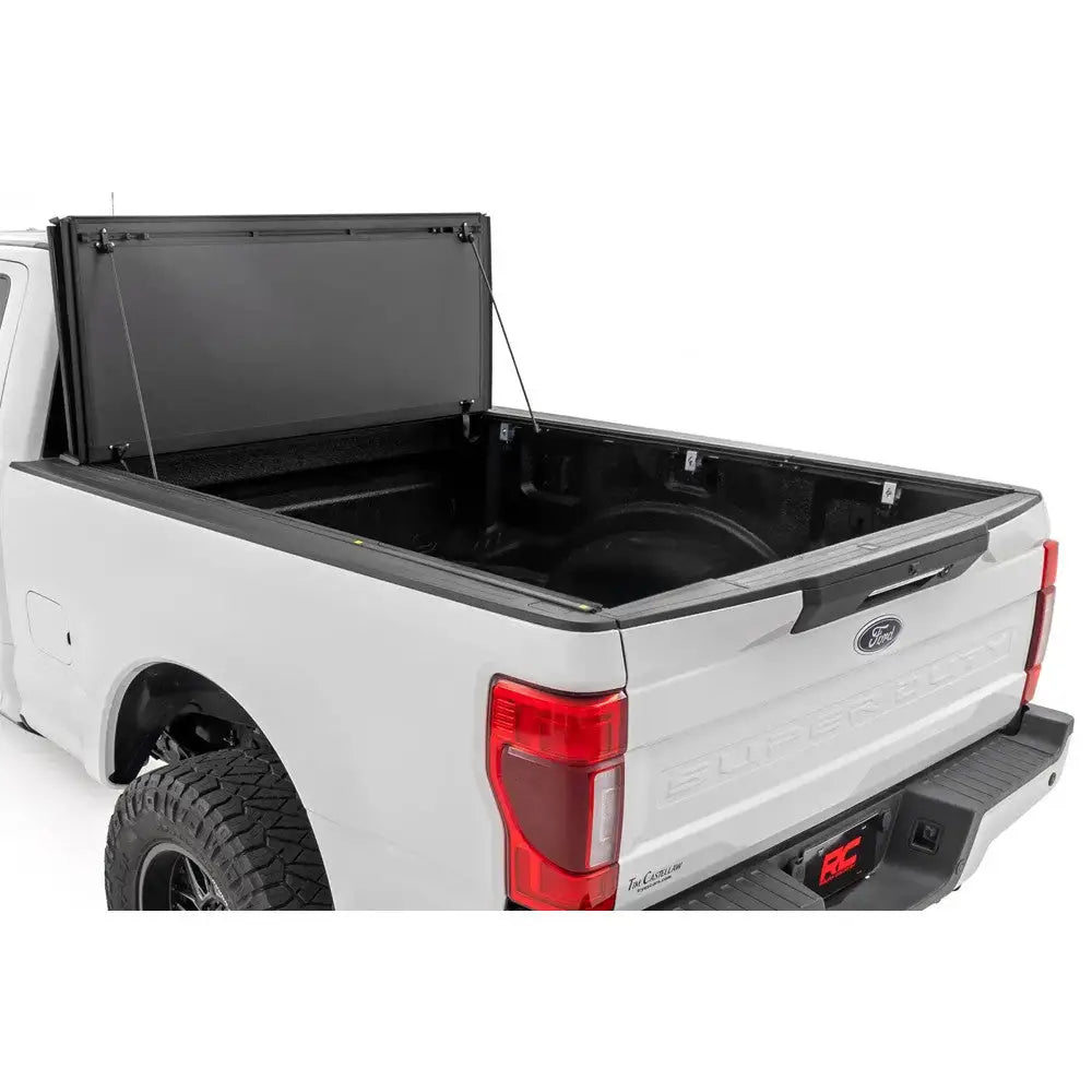 Vendbart Lavprofil Tri-fold Planbeskyttelse for Ford F350 6’10’’