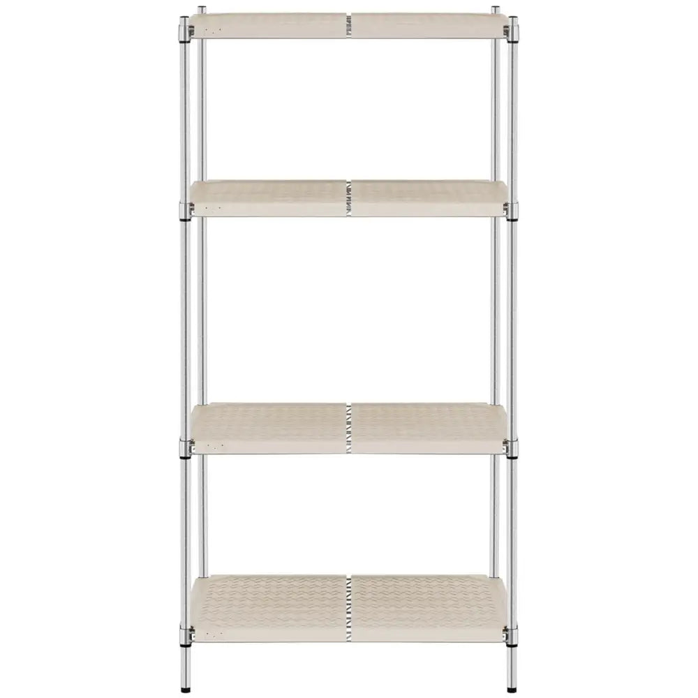Verksted Hylle med 4 Hyller og Toppdekselet Opptil 600 Kg 90x60x180 Cm