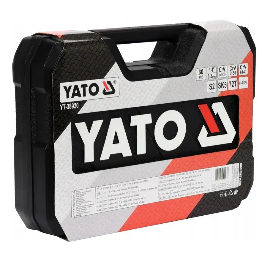Verktøysett Yato 60 Deler