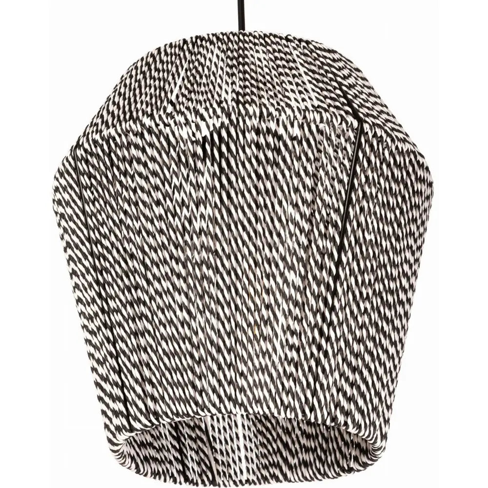 Vevet Boho Zebra Strunelampe Hengende