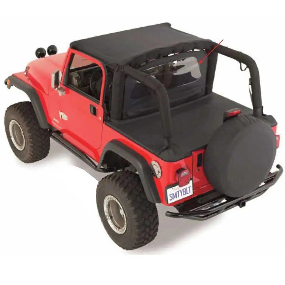Vindfang Denim Svart Smittybilt - Jeep Cj 71-86