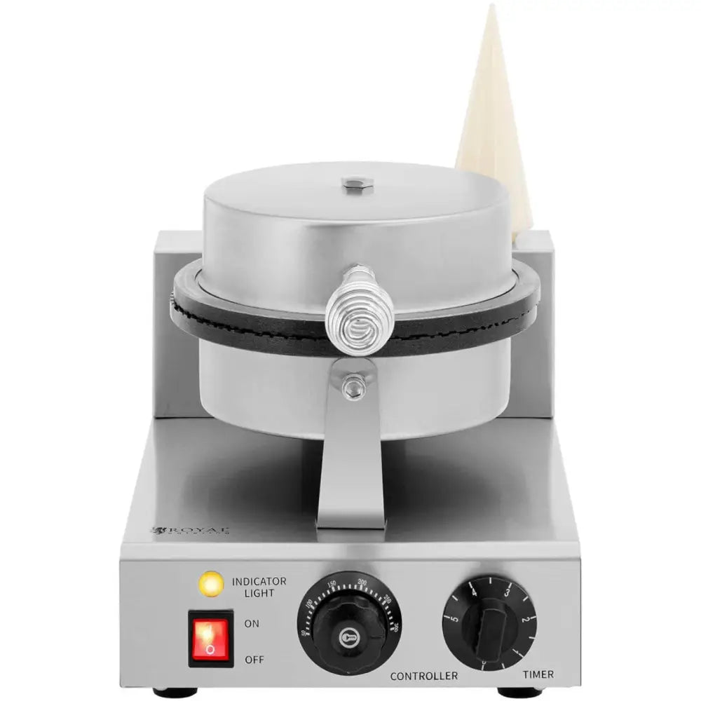 Wafeljern Vaffelkone Bake Vaffelis Stal 1000 w