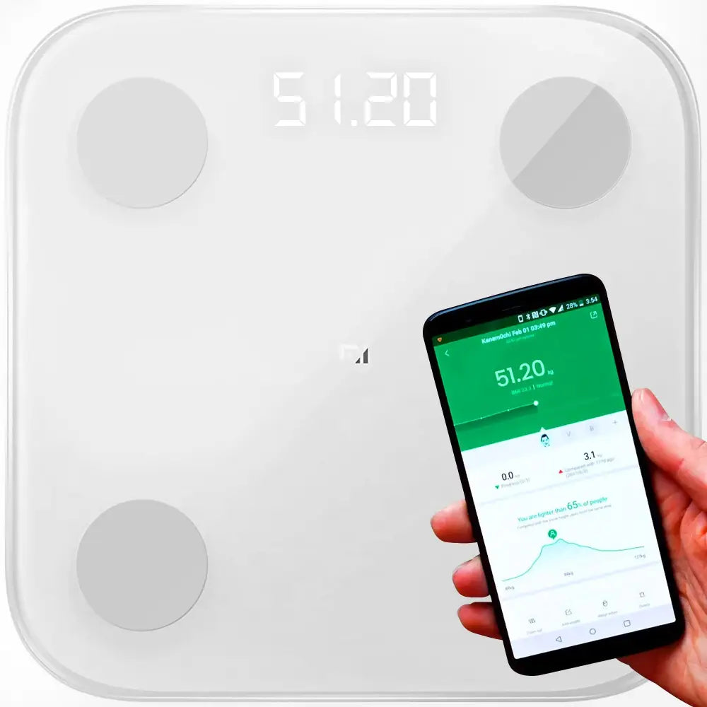 Xiaomi Smart Elektronisk Baderomsvekt Hvit