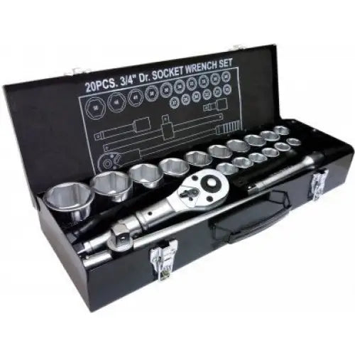 Yato Verktøysett 3/4’’ 20 Deler